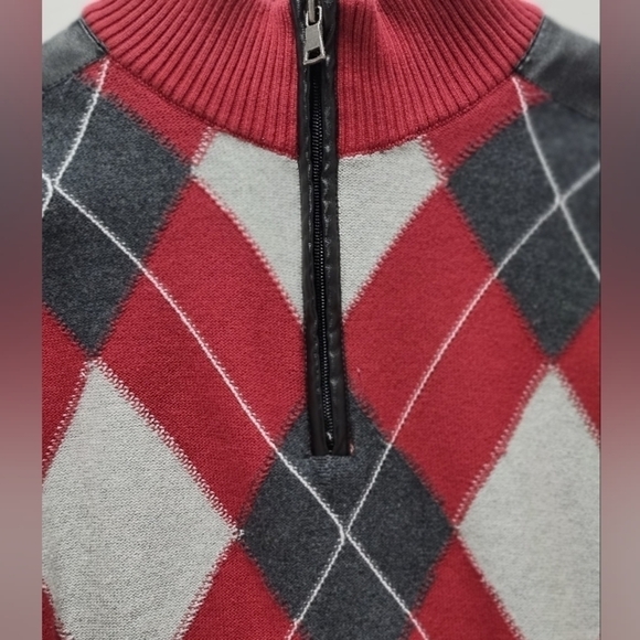 iNC International concepts men's sweater pullover zipper front Size: XL - Picture 3 of 4